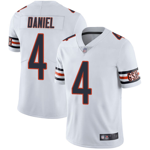 Chicago Bears Limited White Men Chase Daniel Road Jersey NFL Football 4 Vapor Untouchable